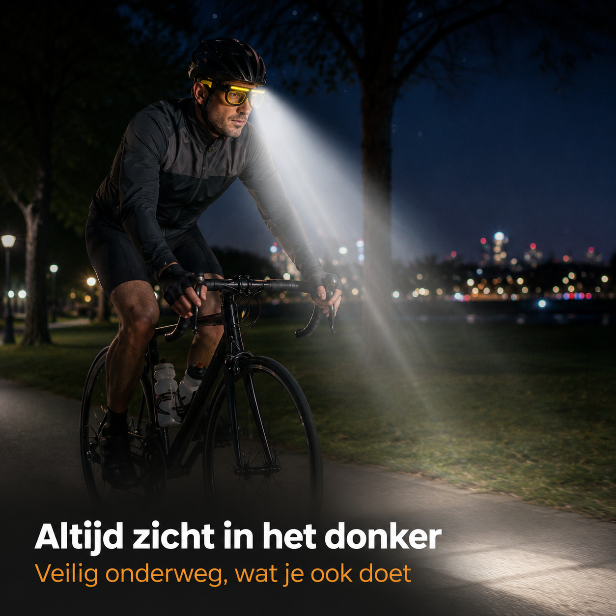 De LED Veiligheidsbril van Vandori in praktische gebruikssituaties